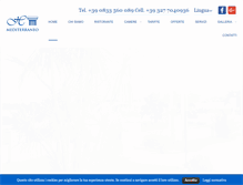 Tablet Screenshot of hotelmediterraneo.org